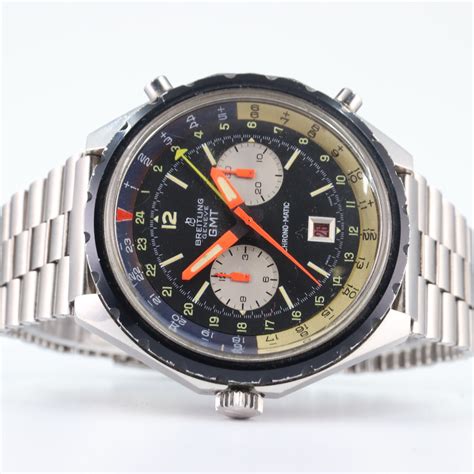 breitling 2115 vintage 1 gmt|Breitling GMT Chronograph watch ref 2115 (1969).